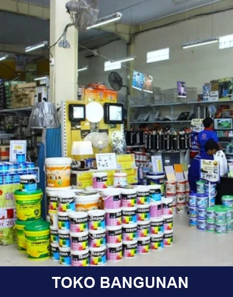 Program toko listrik dan bahan bangunan di Denpasar